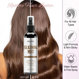 Bellezon 180ml <span class=keywords><strong>Spray</strong></span> Capillaire Effet Soie Brillance et Lissage, Anti-Frizz, Démêlant, Protection Thermique, Brume Capillaire Lissante - Product Image 6