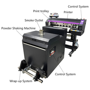 La toute nouvelle <span class=keywords><strong>imprimante</strong></span> DTF <span class=keywords><strong>Epson</strong></span> 4720 avec tête d'impression, machine de 60 cm pour transfert thermique sur t-shirt avec secoueur DFT automatique - Product Image 2