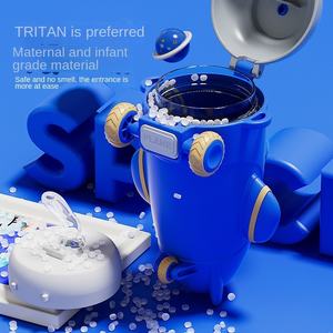 Adorable conception <span class=keywords><strong>d</strong></span>'avion Tritan bouteille <span class=keywords><strong>d</strong></span>'<span class=keywords><strong>eau</strong></span> en acier inoxydable tasse isolée sous vide pour les tout-petits école enfants ébullition Applicable - Product Image 3