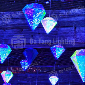 Lámpara Colgante Impermeable IP65 de Colores Fantásticos para Uso en Interiores y Exteriores, Iluminando Caminos Escénicos y Atracciones Nocturnas - Product Image 5