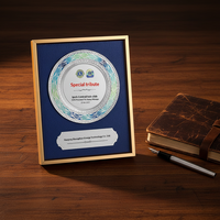 Plaque d'autorisation personnalisable et sur mesure Honor, en métal aluminium, gravée au laser et imprimée en sérigraphie créative, pour entreprise