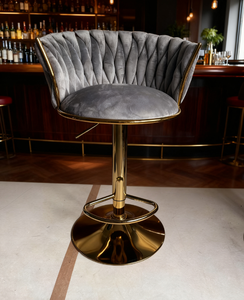 Ensemble <span class=keywords><strong>de</strong></span> <span class=keywords><strong>4</strong></span> tabourets <span class=keywords><strong>de</strong></span> <span class=keywords><strong>bar</strong></span> beige doré à hauteur <span class=keywords><strong>de</strong></span> comptoir et <span class=keywords><strong>tabouret</strong></span> <span class=keywords><strong>de</strong></span> <span class=keywords><strong>bar</strong></span> pivotant à dossier bas pour îlot <span class=keywords><strong>de</strong></span> cuisine, <span class=keywords><strong>bar</strong></span>, pub - Product Image 2