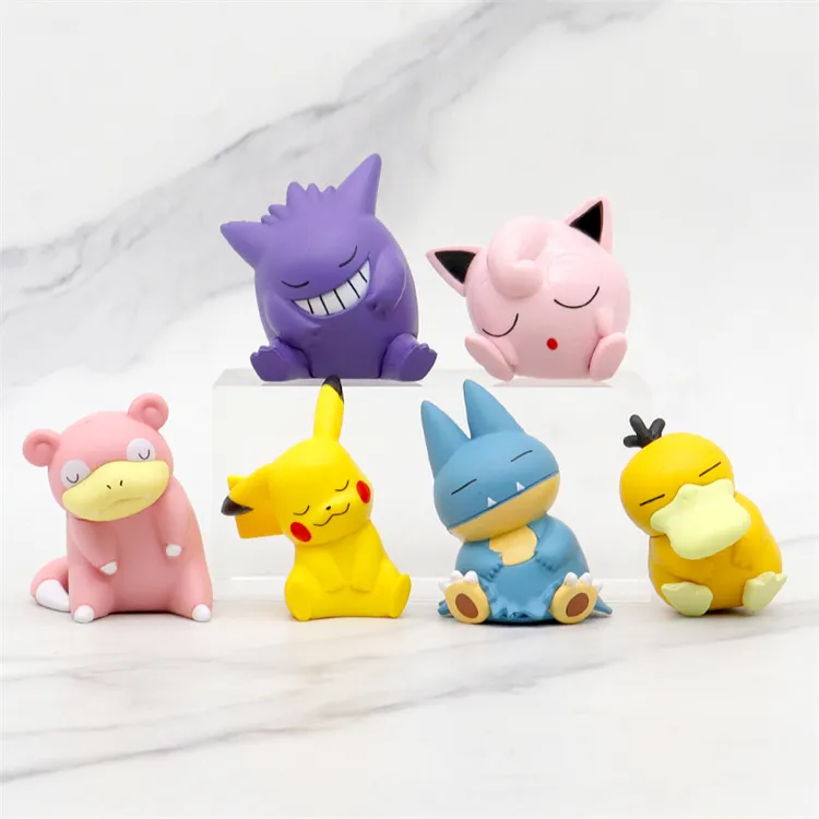 Azioni di Anime di vendita in stile Pokemoned giocattoli da collezione per bambini e ragazze