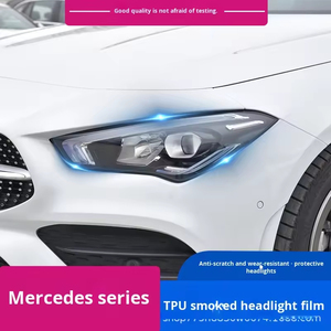 Benz A/B/C/E/S/G/V-Klasse <span class=keywords><strong>CLA</strong></span>/CLS/EQC/GLA/GLB/GLC/GLE/GLS TPU-Scheinwerfer folie 2 Jahre Garantie Auto folien - Product Image 5