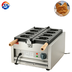 Nueva Máquina Popular Comercial <span class=keywords><strong>para</strong></span> Hacer Galletas con Forma de <span class=keywords><strong>Cachorro</strong></span>, Máquina de Waffles Eléctrica a Gas con Control de Temperatura, Temporizador <span class=keywords><strong>para</strong></span> Cabeza de <span class=keywords><strong>Bulldog</strong></span> <span class=keywords><strong>Francés</strong></span> - Product Image 6