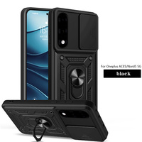 Étui de protection magnétique Lichicase Smooth Touch Ring Holder pour OnePlus Nord 6, coque antichoc