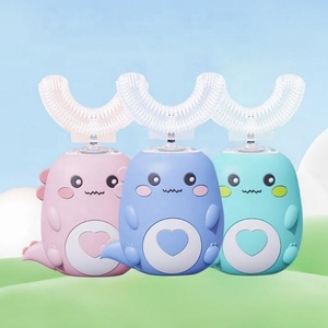 Cepillo de Dientes Eléctrico Sónico en Forma de U para Niños - Product Image 1
