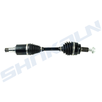 Arbre de transmission avant droit de qualité supérieure (CV Axle Drive Shaft) OE A2123301100 avec soufflets en caoutchouc et colliers métalliques pour pièces de rechange Mercedes W212
