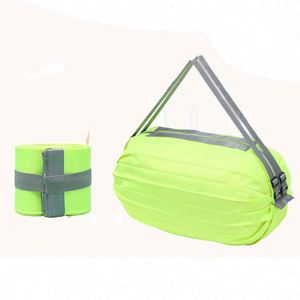 Mochila Plegable de Nailon Grueso, Portátil para Viajes, Ligera, Reutilizable, Bolsa de Compras Plegable - Product Image 5