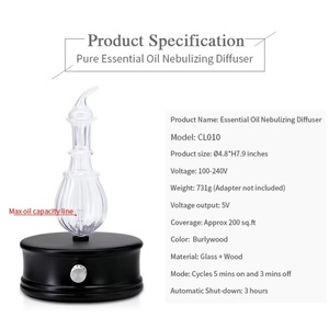 Nouvel Arrivage Diffuseur d'Huiles Essentielles Sans Eau pour la Maison, Machine Électrique de Diffusion d'Arômes et de Parfums - Product Image 3