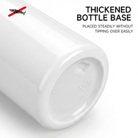 Flacon pompe en PET blanc vide de 60 ml, rechargeable, distributeur de mousse pour le visage, emballage personnalisé pour savon moussant cosmétique