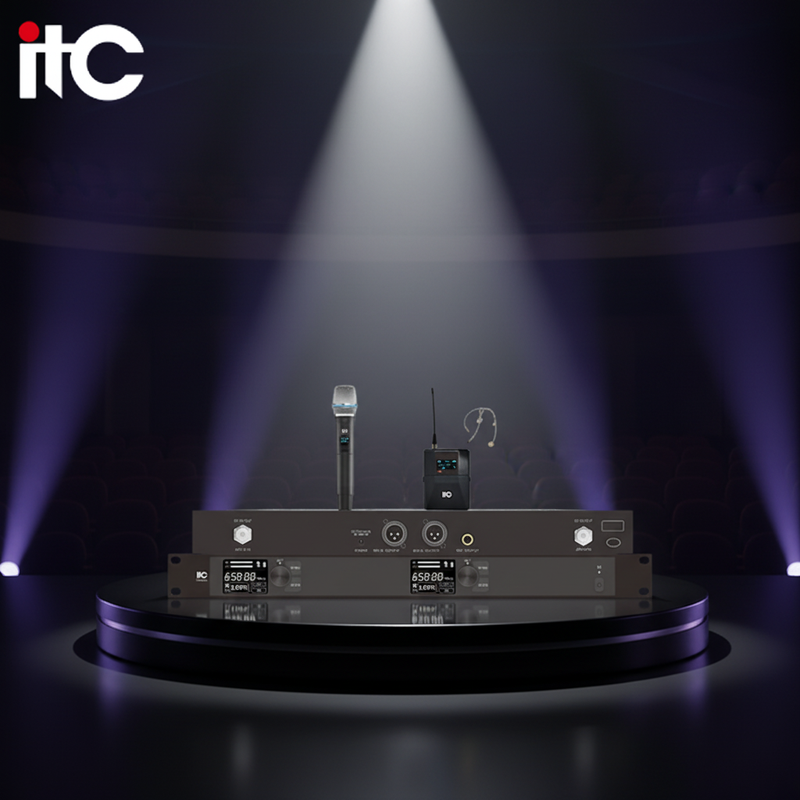 Wireless Mic Microphone Professional Studio Microphone
