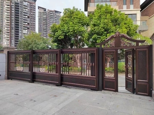 Cercado de jardín de aluminio y diseño Trills Gate Uso en el hogar Puertas de patio de metal - Product Image 6