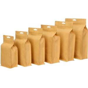 حقيبة تخزين طعام ذات حاجز عالٍ قابلة لإعادة الإغلاق وتُغلق بسحاب حقائب كرافت عمودية - Product Image 1