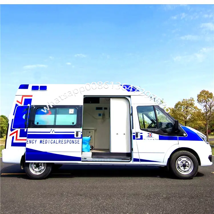 Nova ambulância de emergência para veículo F-OTON