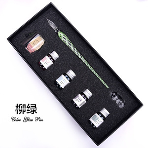 <span class=keywords><strong>ปากกา</strong></span>แก้วแบบจุ่มเรือง<span class=keywords><strong>แสง</strong></span>สไตล์วินเทจสีรุ้งแวววาว<span class=keywords><strong>เขียน</strong></span>ลื่นปากกาแก้วจุ่มหมึก12สีสำหรับของขวัญเทศกาลวันหยุด - Product Image 5