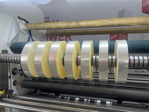 Cortadora automática de alta velocidad PE PP PVC BOPP, cortadora de papel, cortadora de rollo a rollo - Product Image 3