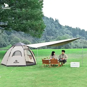 Hiped siêu nhẹ mưa bay Tarp Lều ra cửa 190T polyester cắm trại du lịch bay lều cho Đảng