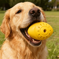 Balle à mâcher à haute élasticité, jouet flottant à l'eau à rebond élevé, balle rebondissante pour chien en E-TPU durable aux couleurs vives