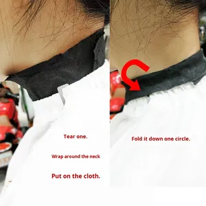 Forniture per Parrucchieri all'Ingrosso: Protezione Collo Monouso NP-0001 per Taglio Capelli e Permanente - Product Image 4