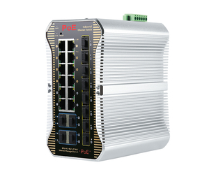 Switch PoE Industrial Administrado L2+ de 24 Puertos 1G Uplink con Soporte SNMP QoS VLAN - GWS-IPS36248PFM (En Stock) - Product Image 3
