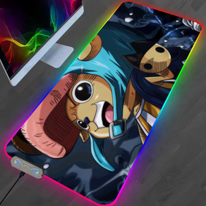 Tapis de bureau lumineux RGB Chopper One Pieces, imperméable, antidérapant, en caoutchouc, dérivés d'anime - Product Image 6