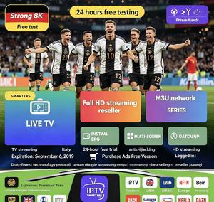 Service <span class=keywords><strong>IPTV</strong></span> Dream 8K Premium : Regardez les chaînes d'Allemagne, de France, des pays arabes, des Émirats arabes unis et des États-Unis. <span class=keywords><strong>Test</strong></span> disponible 24h/24. - Product Image 6