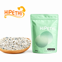 Litière pour chat mélangée à base de tofu, bentonite et manioc - Haute absorption d'eau, forte capacité d'agglomération, faible émission de poussière, litière pour chat végétale en vrac