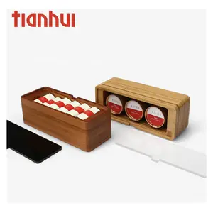 Бесшовная герметичная японская деревянная подарочная коробка