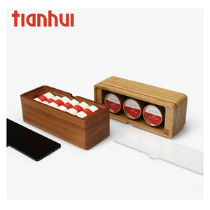 seamless leakproof japanese wood gift box