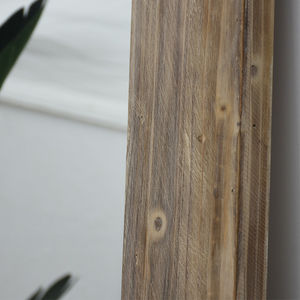 Rectangle <span class=keywords><strong>grand</strong></span> personnalisé ferme Vintage Antique <span class=keywords><strong>bois</strong></span> décoratif pleine longueur miroirs de sol chambre suspendu <span class=keywords><strong>miroir</strong></span> mural - Product Image 6