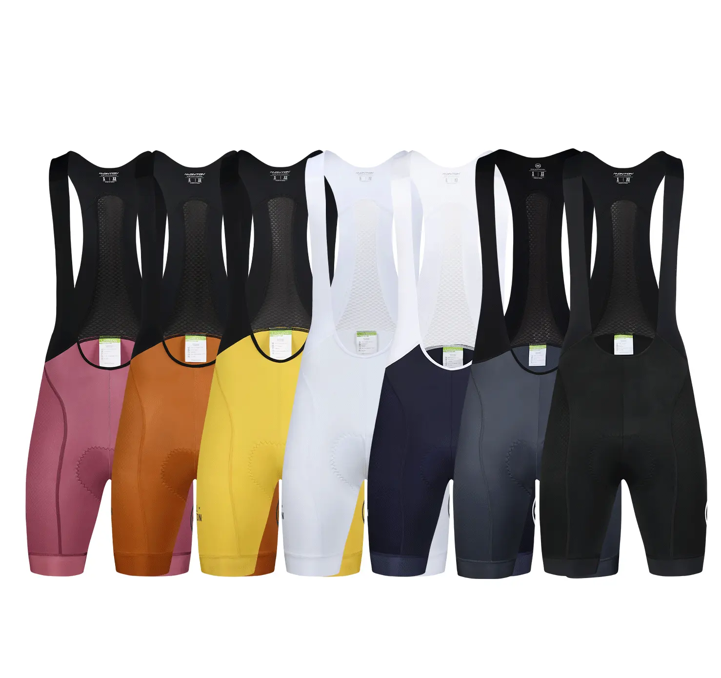 CYCLINGBOX MONTON Custom Multi solid color Compression Lycra padded shorts cycling bib shorts