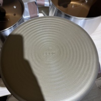 Ensemble de casseroles en acier inoxydable OEM Triply Kitchen, 6 pièces, revêtement antiadhésif en titane, compatible avec les plaques à induction