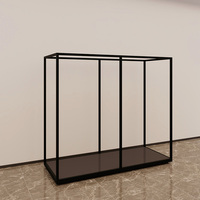 Présentoir de vêtements double face sur pied pour magasin, support de suspension personnalisé pour vêtements