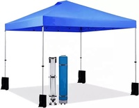 Auvent pliant UV étanche extérieur de haute qualité 3x3 mètres tente automatique Gacebo tente de camping rose par le fabricant