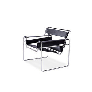 Chaises Signature Multifonctionnelles Écologiques au Design <span class=keywords><strong>Bauhaus</strong></span> Moderne, Cadre en Chrome Végétalien Robuste et Lisse, pour Hôtel et Bureau - Product Image 3