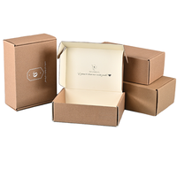 Cajas de Cartón Corrugado con Impresión Personalizada, Caja de Envío de Cartón Reciclable, Logotipo Personalizado