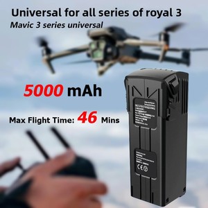 도매 5000Mah 15.4V 지능형 비행 리튬 이온 배터리 팩 Dji mavic <span class=keywords><strong>3</strong></span> 프로 클래식 시네 무인 항공기 교체 - Product Image 5