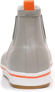 Bottes de pluie en caoutchouc légères et imperméables unisexes mi-mollet avec haute adhérence pour toutes les saisons, pêche, jardinage, <span class=keywords><strong>camping</strong></span> - Product Image 6
