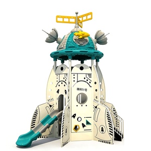 Parque Infantil Comercial al Aire Libre para Niños <span class=keywords><strong>con</strong></span> Tobogán y Laberinto para Zona Acuática Infantil - Product Image 4