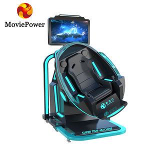Équipement de simulation VR pour jeux vidéo pour enfants, divertissement bon marché, parc, œuf 9D, simulateur de vol VR 360, machine de simulation de chaise, vente - Product Image 6