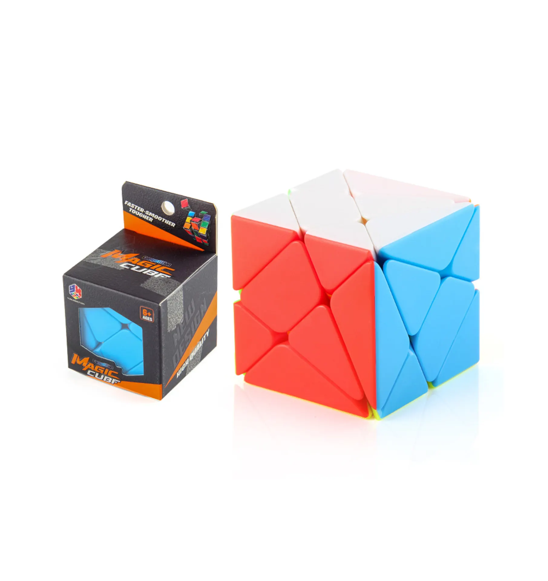 2lay Fast magic Cube square cube Set square of Series Puzzle Toy for Kids Adults Beginners Speed Heteromorphic Smooth education