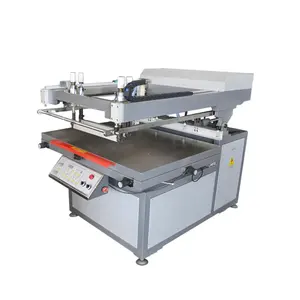 TAOXING Halbautomati scher Flachbett-Siebdrucker Logo-Tag PET-Siebdruck maschine für Karton verpackungen/UV-Lack