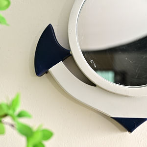 Unique Rustic Anchor Shape Eco-friendly 5.0mm Thick Wooden <b>Wall</b> <b>Mirror</b> Handmade Home Decor - Product Image 5