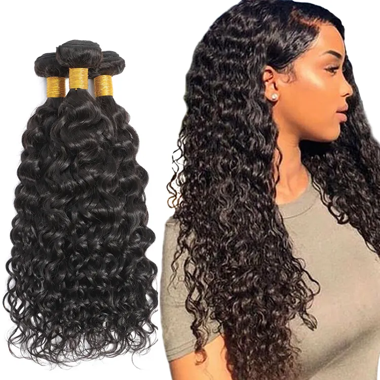 Indian Remy Wet And Wavy Hair Haar bündel Virgin Nink Brazilian Human Hair Weaves Bundles