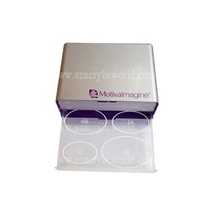 Breast Implant <b>Display</b> Case Breast Implant Sample <b>Display</b> <b>Box</b> Breast Implant Presentation Case - Product Image 2