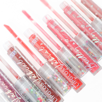 Gloss à lèvres hydratant Flower Secret Mirror Shine Dewy Shine Fine Shimmer 2ml 6.5g Modèle F140 Luxe Camouflage OEM/ODM disponible