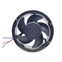 Ventilateur axial de refroidissement haute température 17cm 17251 DC 12V/24V/48V à double roulement à billes, moteur sans balais, 172x51mm, électrique OEM