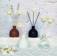 Flacon diffuseur de parfum en verre vide de 100 ml (3,4 oz), pot diffuseur d'aromathérapie rechargeable, récipient de parfum DIY pour la création de parfums.