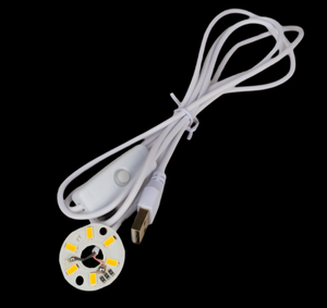 31 Mét đường kính RGB màu 24 phím điều khiển từ xa gỗ cơ sở nguồn ánh sáng <span class=keywords><strong>LED</strong></span> <span class=keywords><strong>Board</strong></span> với cáp USB dây - Product Image 1